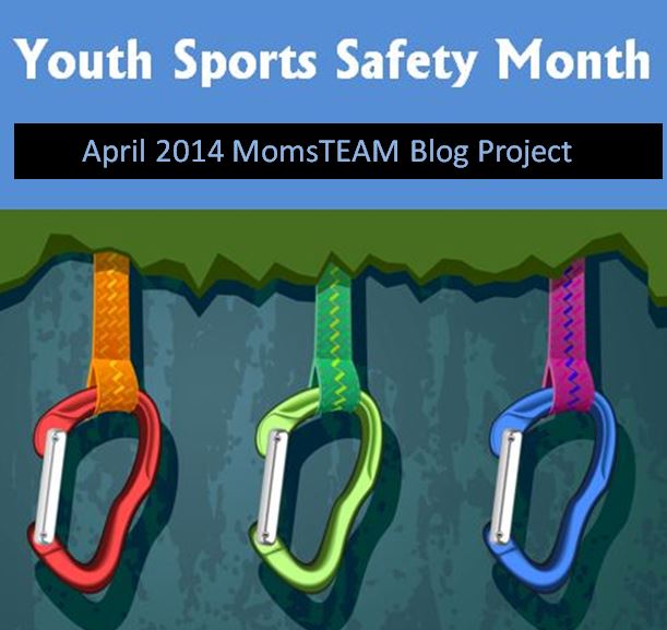 MomsTeam April is Youth Sports Safety Month logo