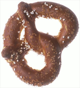 Salty pretzel